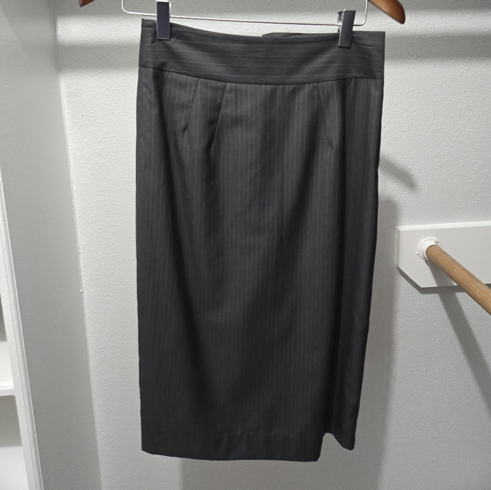 Banana Republic Pinstripe Skirt